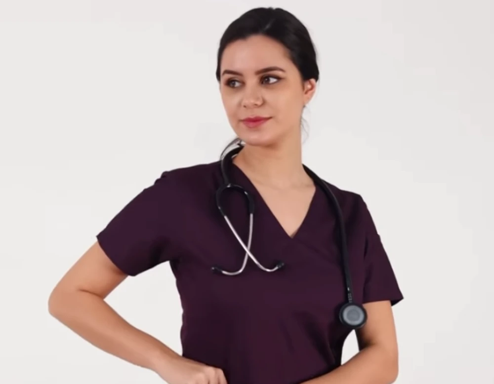 Custom healthcare uniforms manufactured for hospitals and medical teams