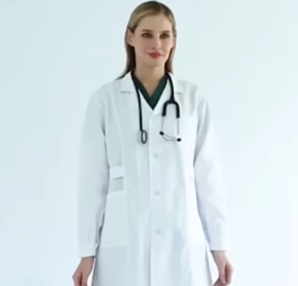 Lab coats for medical and laboratory staff