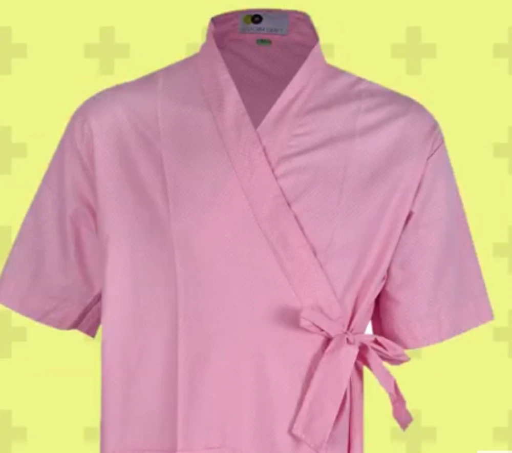 Patient gowns for hospitals and healthcare facilities
