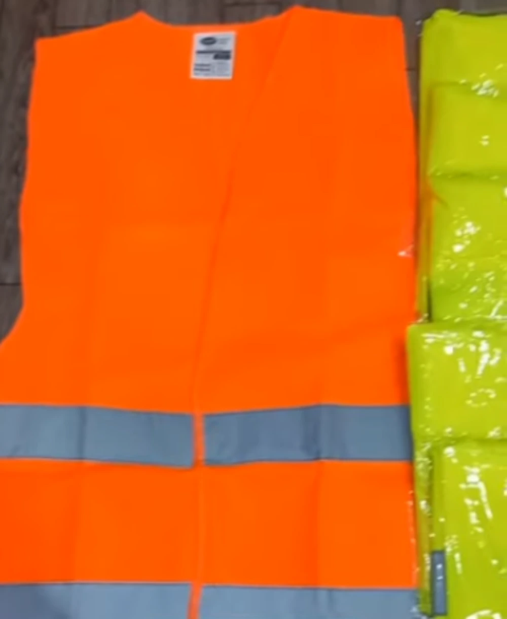 Industrial jackets and safety wear for workers