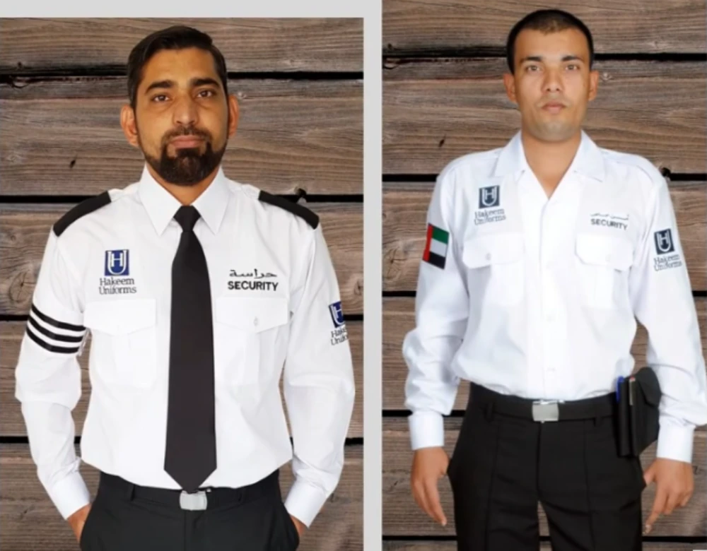 Custom security uniforms for security companies and organizations