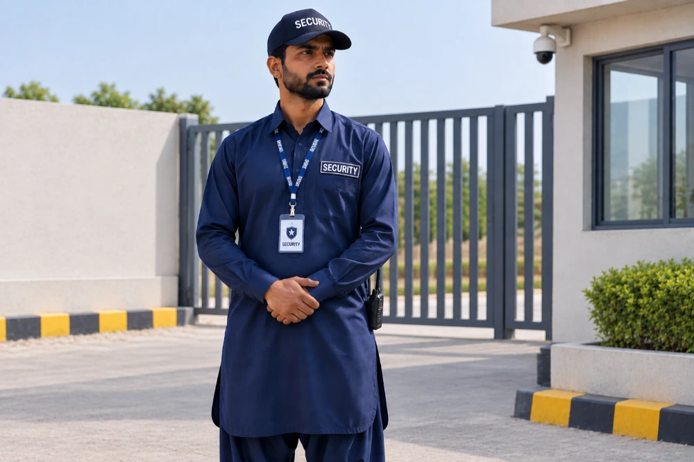 Industrial security uniforms for factory and industrial sites