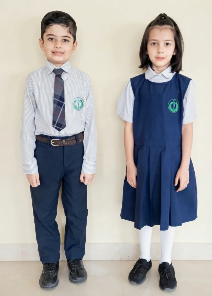 Custom school uniforms manufactured for completed projects